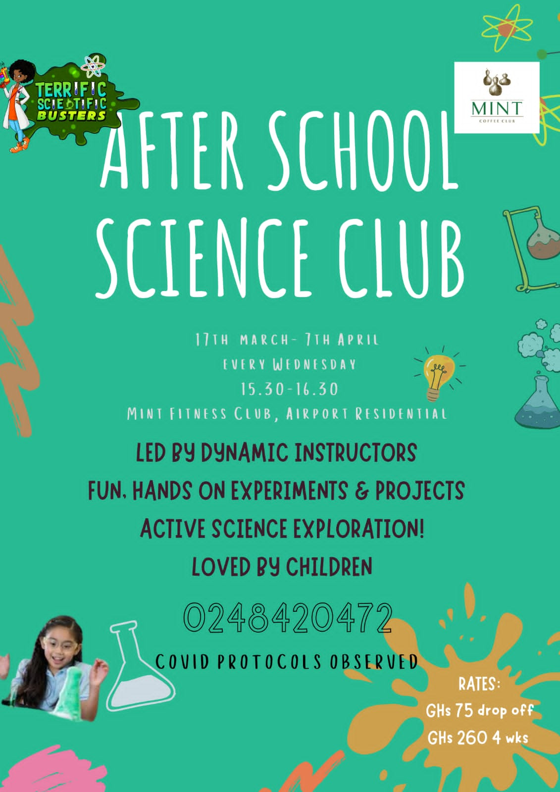 After School Science Club Terrific Scientific